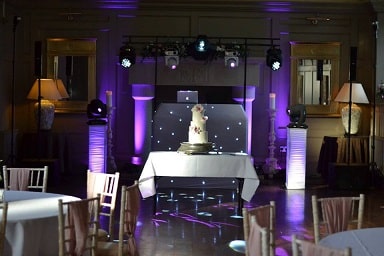 Wedding DJ Disco Ellingham Hall, Alnwick Northumberland